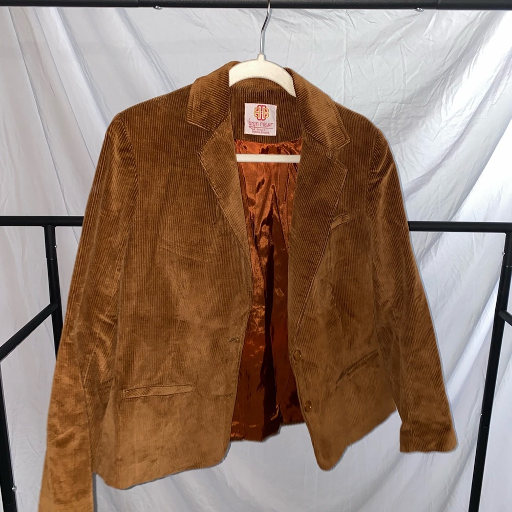 Bobbie Brooks Brown Blazer Classic Suede Design